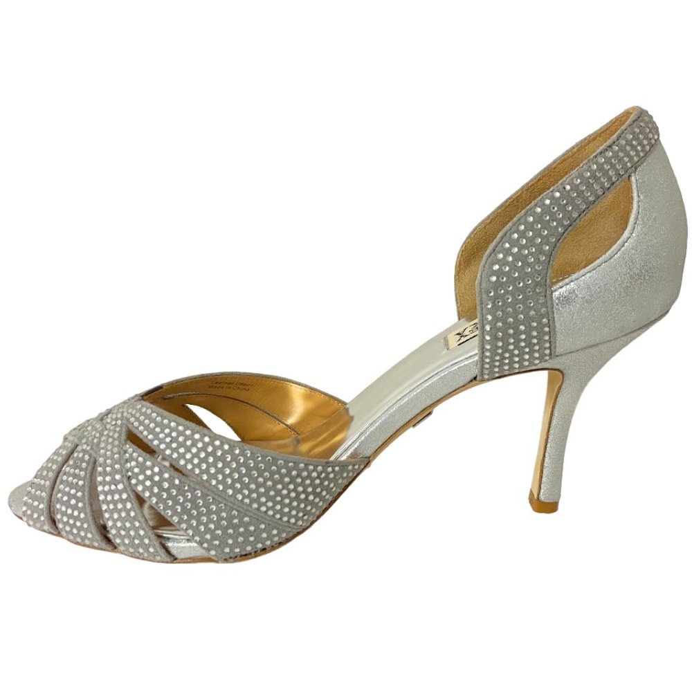 BADGLEY MISCHKA TATIANA OPEN TOE PUMP - Picture 4 of 8